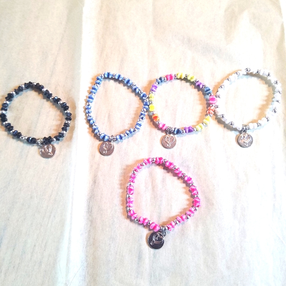 5 JOJO SIWA girls bracelets
